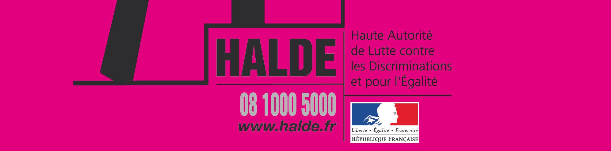 Bandeau de la page 'HALDE : Lutte contre les discriminations